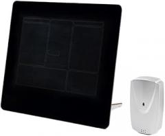 JSEIAJB Creative LCD Electronic Clock Weather Weather Forecast Projection Multifunctional Alarm