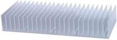 Pure Aluminum Heat Sink Electronic CPU Heat Sink Block 20x20x6 14X14X6MM Silver White (1pcs 60x150x25mm)