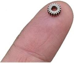 0.3 Module Planetary Gearbox Gear 5.95mm Diameter 2.55mm Inner Hole 18 Teeth Electronic Starter Speed Reducer for Planetary Reduction Electronic Starter