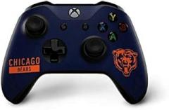 Skinit Decal Gaming Skin Compatible with Xbox One X Controller - Officially Licensed NFL Chicago Bears Blue Performance Series Design