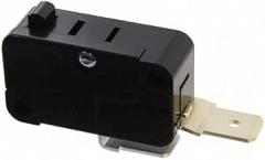 Omron Electronics, V-15-3C5, Switch Snap Action N.O./N.C. SPST-NO Pin Plunger Quick Connect 15A 250VAC 250VDC 1.96N Screw Mount (10 Item/s)