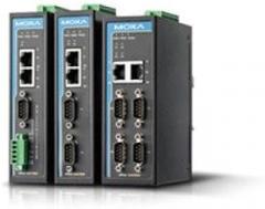 MOXA NPort IA5150AI-T-IEX 1-Port RS-232/422/485 Serial Device Server with 2 KV Isolation, 10/100MBaseT(X), 1KV Serial Surge, -40~75°C, IECEx Certification Approval