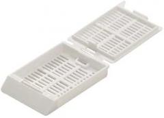 LRG TISS EMBED Cassettes WH, PK100