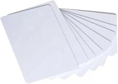 Blank White Glossy PVC Card Inkjet Printable Waterproof Plastic ID Card Business Card 86x54mm Compatible with Inkjet Printers