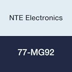 NTE Electronics 77-MG92 Metal Fan Guard for 92 mm H x 92 mm L Fan