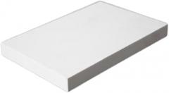 High Temperature Resistant Alumina Ceramic Insulating Sheet - 1pc for Electronics, Automotive, and Industrial use(50X50X1mm)
