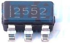 2 Pcs Power Electronic Switch Power Distrib Switch SOT-23-6 TPS2552DBVT