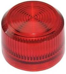 #US JENANI E34h2 Pilot Light Lens,30Mm,Red,Plastic