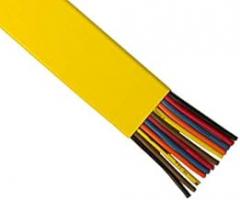 Flat Festoon Cable, FC1204, 4 Conductor, 12 AWG, 25Ft Length