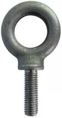 Eyebolt, 3/8-16, 1In, With Shoulder
