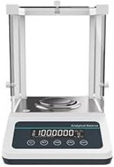 Digital Weighing Scale Electronic Balance for Analysis with Max Capacity 120g Accuracy 0.1mg Repeatability ±0.0002g Internal Calibration