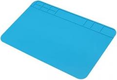 Professional Anti-Static Repair Pad High-Temperature Resistant Silicone Mat with Built-in Tool Storage for Electronics Maintenance & Soldering Work
