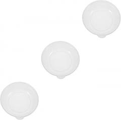 3pcs Electronic Kitchen Scale Digital Scale Pan Weighing Dishes Weigh Boat for Bakery Restaurant