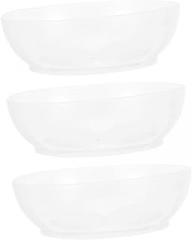 HOMSFOU 3pcs Kitchen Scale Tray Weighing Dish for Food Medicine Use Reusable Electronic Scale Accessory for Accurate Measurements