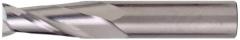 CLEVELAND Sq. End Mill,Single End,Carb,3/64