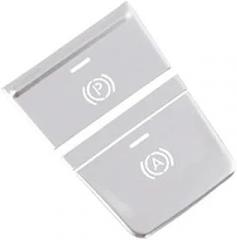 Parking Brake Button Compatible with for A6 C7 2012-2015 Car Electronic Handbrake Button Sticker Interior Protective Cover