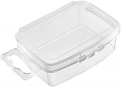 XYWHPGV Component Storage Box - Plastic Electronic Component Containers Tool Boxes Clear White 54x36x20mm Pack of 2(71404 b77ea aea0b d096e 2c5ef 19d18