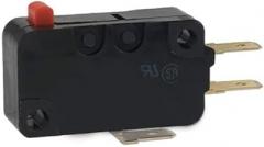 Omron Electronics, D3V-16-3C5, Switch Snap Action N.O. SPST Plunger Quick Connect 16A/0.3A 250VAC 250VDC 1.96N Panel Mount (100 Item/s)