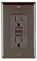 Gfi Gfci Outlet 15 Amp 120 V 1 Pack Brown