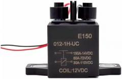 150A arc extinguishing Automotive DC high Voltage electromagnetic Relay DC12V24V48V60V72V Electronic Starter Load 150A contac NSIXSURIM(E150-12V)