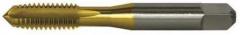 Hand Tap, Plug, 8-32, TiN, 4 Flt