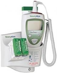 Welch Allyn 01690-300 SureTemp Plus 690 Electronic Thermometer, Wall Mount, 9' Cord and Oral Probe with Probe Well