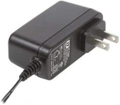 XP POWER VEL18US090-US-JA Power Supply; AC-DC; Wall MNT; Fixed Plug; US; 18W, 9V / 2 A; 90-264VAC in, 5.5 x 2.1 x 12 mm DC Jack