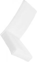 Milisten Thickened Elastic Pu Leather Dining Chair Cover, Waterproof Oilproof Stretch Chair Protector Sleeve, Large White Slipcover for Dining Room and Home Decor