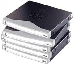 Iomega 70GB REV Media. 5PK REV 70GB DISK CARTRIDGES REMMED. 70GB (Native)