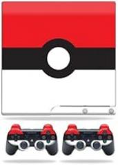 Skin Compatible with Sony Playstation 3 PS3 Slim + 2 Controllers – Battle Ball | MightySkins Protective, Durable, and Unique Vinyl wrap Cover | Easy to Apply, Remove | Made in The USA