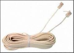 30-9513 4WAY 15FT, Cable Length - Imperial:15FT, Cable Length - Metric:4.6M, Length:15FT, Connector Type A:6P4C Modular Plug, Connector Type B:6P4C Modular Plug, Ivory, Jacket COL