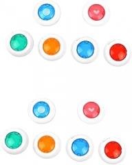 12pcs Close-up Lens Filter for Instant Film Cameras of Camera Filters Compatible Mini Easy to Install Lightweight for Fun Photography Effects