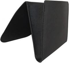 Portable Felt Bedside Organizer Pouch for Remote Control Electronics Accessories Storage Bag for Sofa Chair Dorm Use Black