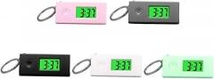 MAJORMENCH 5pcs Silent Electronic Watch Keychain Clip Lanyard Keyring Hanging Watch Luminous Men Digital for Students