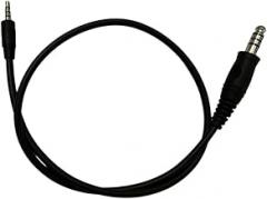 3.5mm and 7.1mm U174 Conversion Cable for U94 PCI PTT Adapter, Tactical Headset Accessory