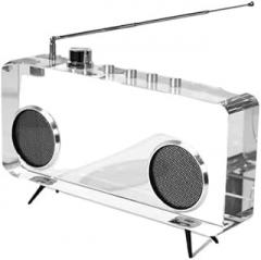 Living Room Decor Simple Vertical Retro Radio Ornament Light Luxury Creative Desktop Decoration