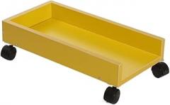 ENGENDER PC Stand CPU Stand with Protection Side Computer CPU Stand Cart 4 Casters Under The Table Computer Stand Computer Tower Stand(C)