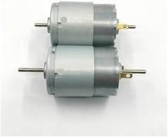 RS-385PH-17120/16140 Electronic Starter DC12V 18V 24V 30V High Speed High Torque Dual Shaft(Khaki)