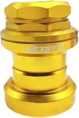 Aluminium Threaded Headset for Brompton in Gold
