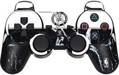 Skinit Decal Gaming Skin for PS3 Dual Shock Wireless Controller - Officially Licensed NBA Boston Celtics Marble Design