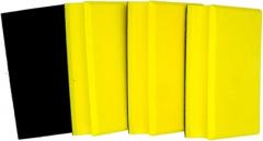 Angoily 71x120mm Manual Sanding Disc Holder Pu Grinding Disc Comfortable Backing Handle for Polishing