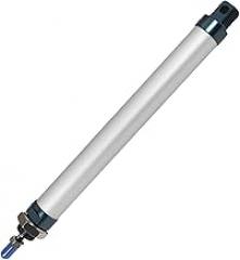 Bettomshin 1Pcs 16mm Bore 125mm Stroke Pneumatic Air Cylinder, Single Rod Double Action M5 Screw Caliber Fitting MAL16x125 for Electronic Machinery Industry