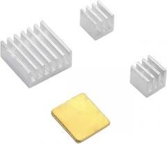 Silverheat Sinks for Orange Pi 3 4 Psc Aluminum Copper Heatsink Radiator Cooling Pad Metal Cooler New 2025 High Reliable Electronic Component, Precision, Stable Performance