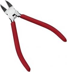 5 inch Precision Flush Cutter Diagonal Side Cutting Pliers Spring-loaded Wire Cutters for Electronics Jewelry Making Model Craft
