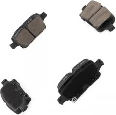 Rear Brake Pad - 1Pack fits Chevrolet Malibu 2018 1.5L l4, 2.0L l4 Electronic Parking Brake-Recommended