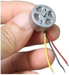 DC 7.4V 2750KV 18mm 3-Phase Brushless Electronic Starter High Speed 2S-3S 2mm Shaft BLDC Small RC Drone FPV Quadcopter Aircraft Engine(Type A)