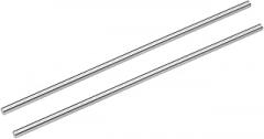 #US 2pcs Round Steel Rod 4mm HSS Lathe Bar Stock Tool 150mm for DIY Craft Tool