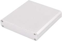 77 x 67 x 15mm Multi-Purpose Electronic Extruded Aluminum Enclosure Silver Tone(77 x 67 x 15mm Mehrzweck-Gehäuse für elektronisches extrudiertes Aluminium-Silberton