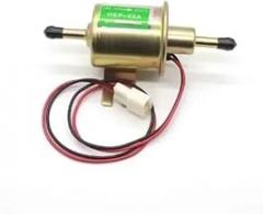 HEP02A 12V Automobile Electronic Fuel Pump Low Pressure Diesel Pump For Car Motorcycle Carburetor(Gold 12V)