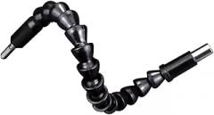 1PCS Black Universal Soft Shaft, Multifunctional Turning Hose for Connecting Rod of Hand Drill Used for Dismantling Electronic Equipment, Automotive Maintenance Machine(195MM)